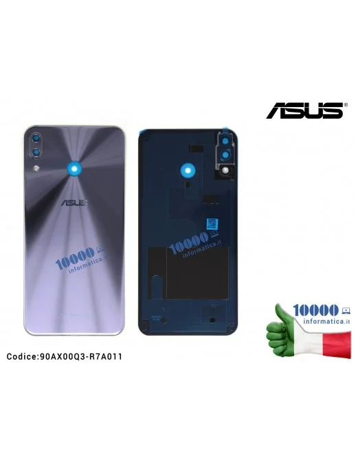 90AX00Q3-R7A011 Cover Batteria Posteriore ASUS ZenFone 5Z ZS620KL ZE620KL [Meteor Silver] 90AX00Q3-R7A011