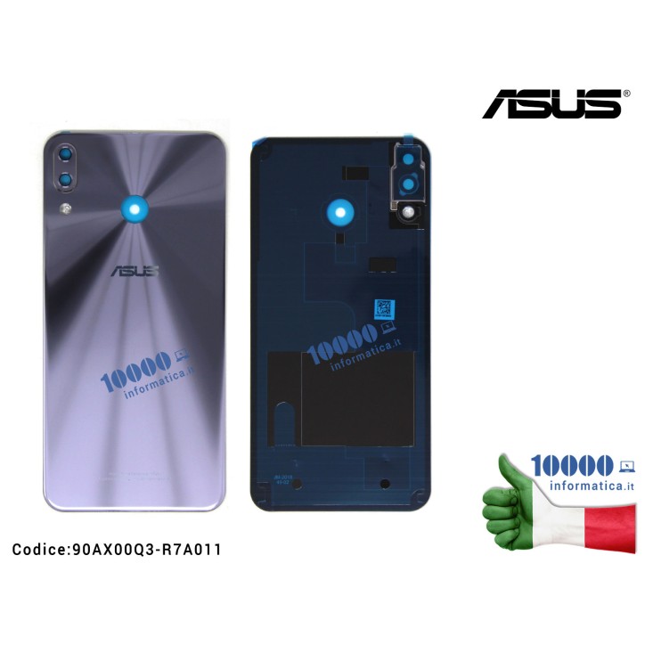 Cover Batteria Posteriore ASUS ZenFone 5Z ZS620KL ZE620KL [Meteor Silver] 90AX00Q3-R7A011
