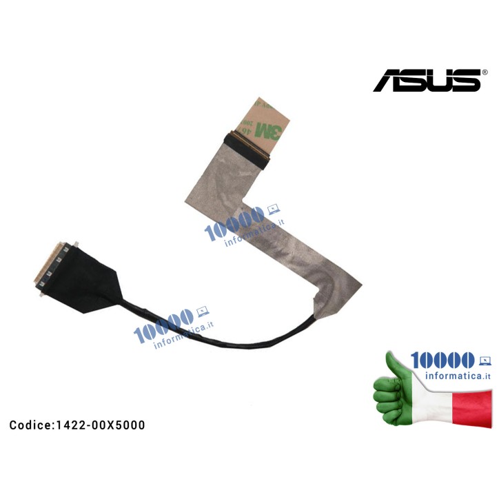 Cavo Flat LCD ASUS A73E K73SV K73E X73E K73A K73BY 1422-00X5000
