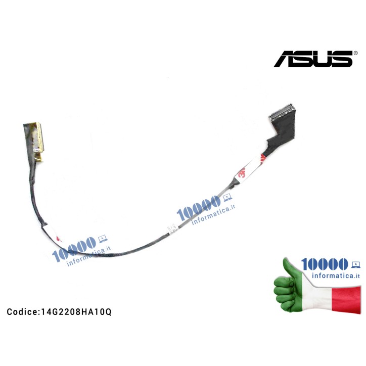 Cavo Flat LCD ASUS Eee PC 1008HA 1008HAG 1008PGO 1422-00NR000