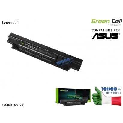 Batteria A41N1421 Green Cell Compatibile per ASUS AsusPRO P2420 P2420L P2440U P2520 P2520L PU550C [2400mAh]