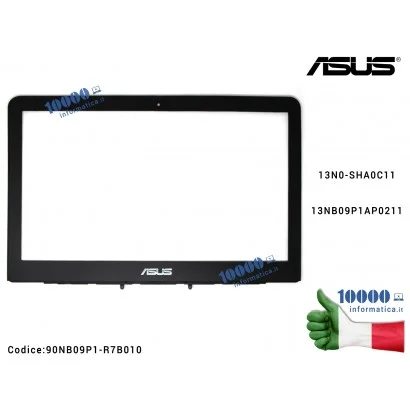 90NB09P1-R7B010 Cornice Display Bezel LCD ASUS VivoBook Pro N552 N552V N552VW N552VX 13N0-SHA0C11 13NB09P1AP0211 90NB09P1-R7B010