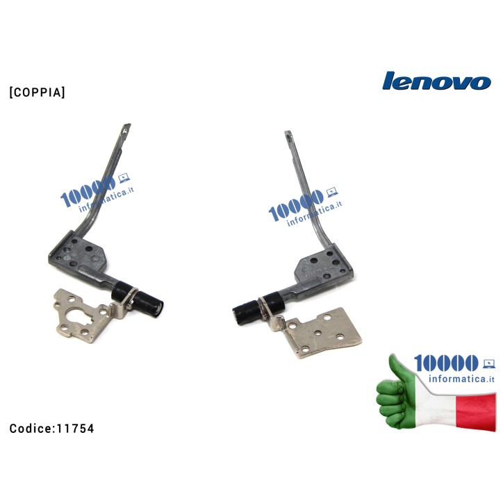 Cerniere Hinges LENOVO IdeaPad Y510 Y530 [COPPIA] Cerniera Hinge
