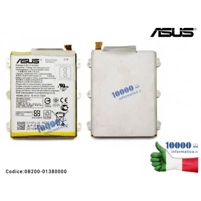 Batteria C11P1423 ASUS ZenFone 2 ZE500CL (Z00D) ZenFone 2E U500 [3,8V 9,5Wh 2500mAh] 0B200-01380000