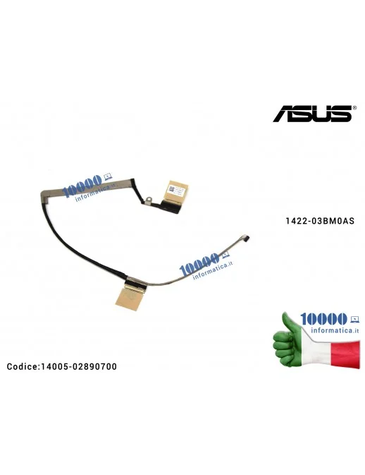 14005-02890700 Cavo Flat LCD ASUS VivoBook X512 X512U X512F X512FL X512UF X512FA X512FJ 1422-03BM0AS 1422-03BL0AS F512U X512U...