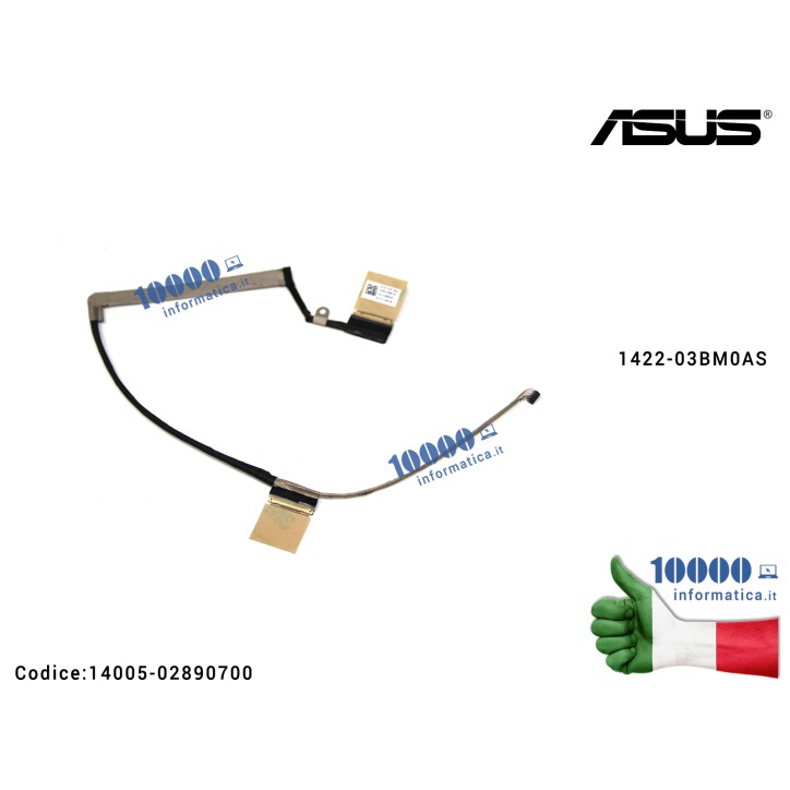 Cavo Flat LCD ASUS X512 X512U X512F X512FL X512UF X512FA X512FJ 1422-03BM0AS 1422-03BL0AS VivoBook F512U X512U X512UF