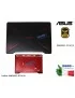 90NR00I2-R7A010 Cover LCD ASUS TUF Gaming FX504 (RED MATTER) FX504G FX504GD FX504GE FX504GM TUF504GD TUF504GE TUF504GM TUF554...