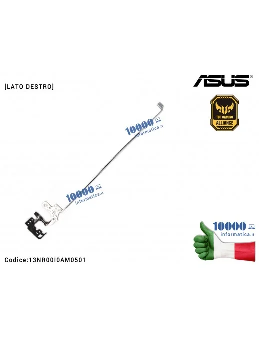 13NR00I0AM0501 Cerniera Hinge [DX] ASUS FX504 FX504GD FX504GE FX504GM FX504G TUF504GD TUF504GE TUF504GM TUF554GE TUF554GM PX5...