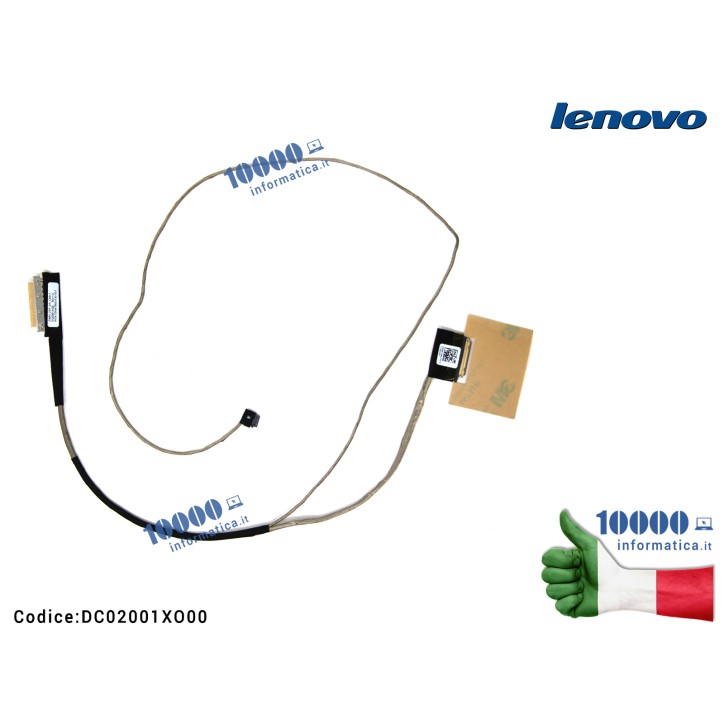 Cavo Flat LCD LENOVO B50-30 B50-45 B50-70 B50-75 ZIWBI1 DC02001XO00