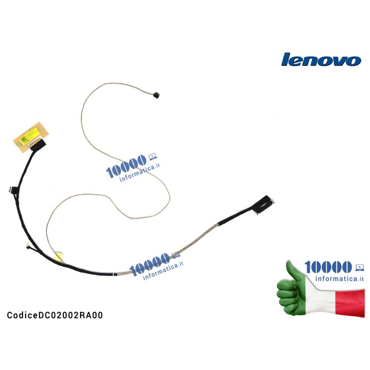 Cavo Flat LCD LENOVO Flex 5-1570 Yoga 520-15 [FHD] (30 PIN) DC02002RA00