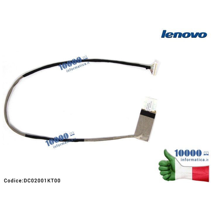 Cavo Flat LCD LENOVO IdeaPad Y510P [HD/FHD] DC02001KT00