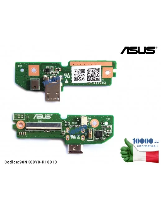90NK00Y0-R10010 Connettore USB DC Power Board ASUS ME372CL ME373CL ME7230CL FonePad 7