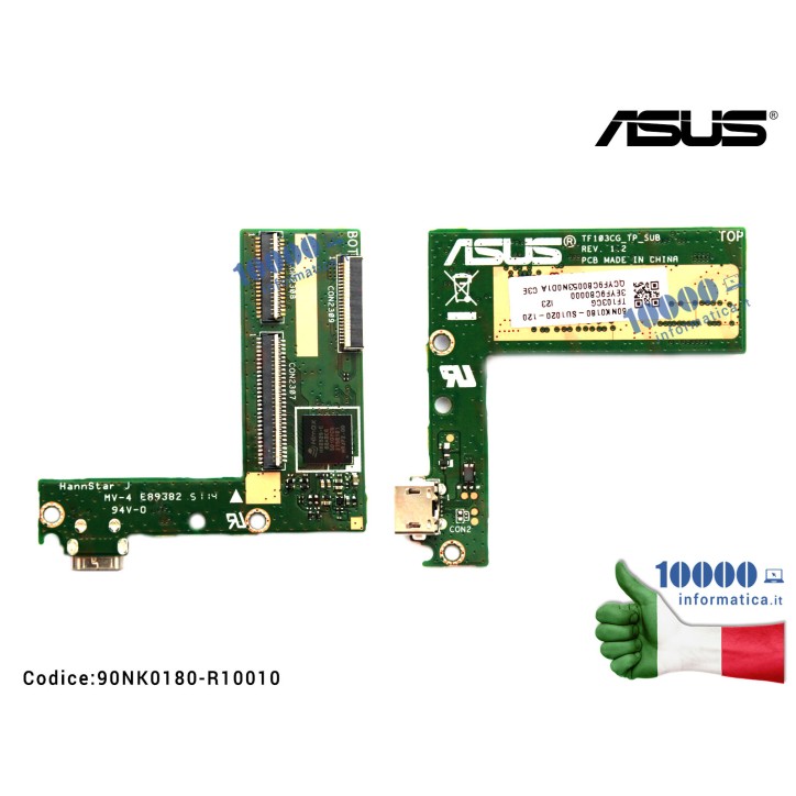 Connettore USB DC Power Board ASUS Transformer Pad TF103CG