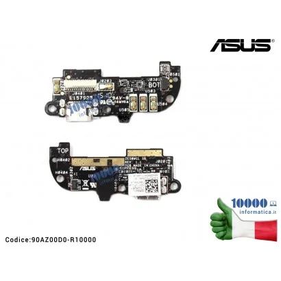 90AZ00D0-R10000 Connettore USB DC Power Board ASUS ZenFone 2 ZE500CL (Z00D)