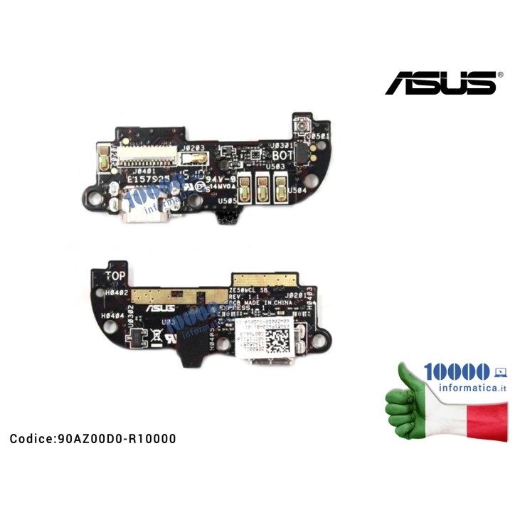 Connettore USB DC Power Board ASUS ZenFone 2 ZE500CL (Z00D)
