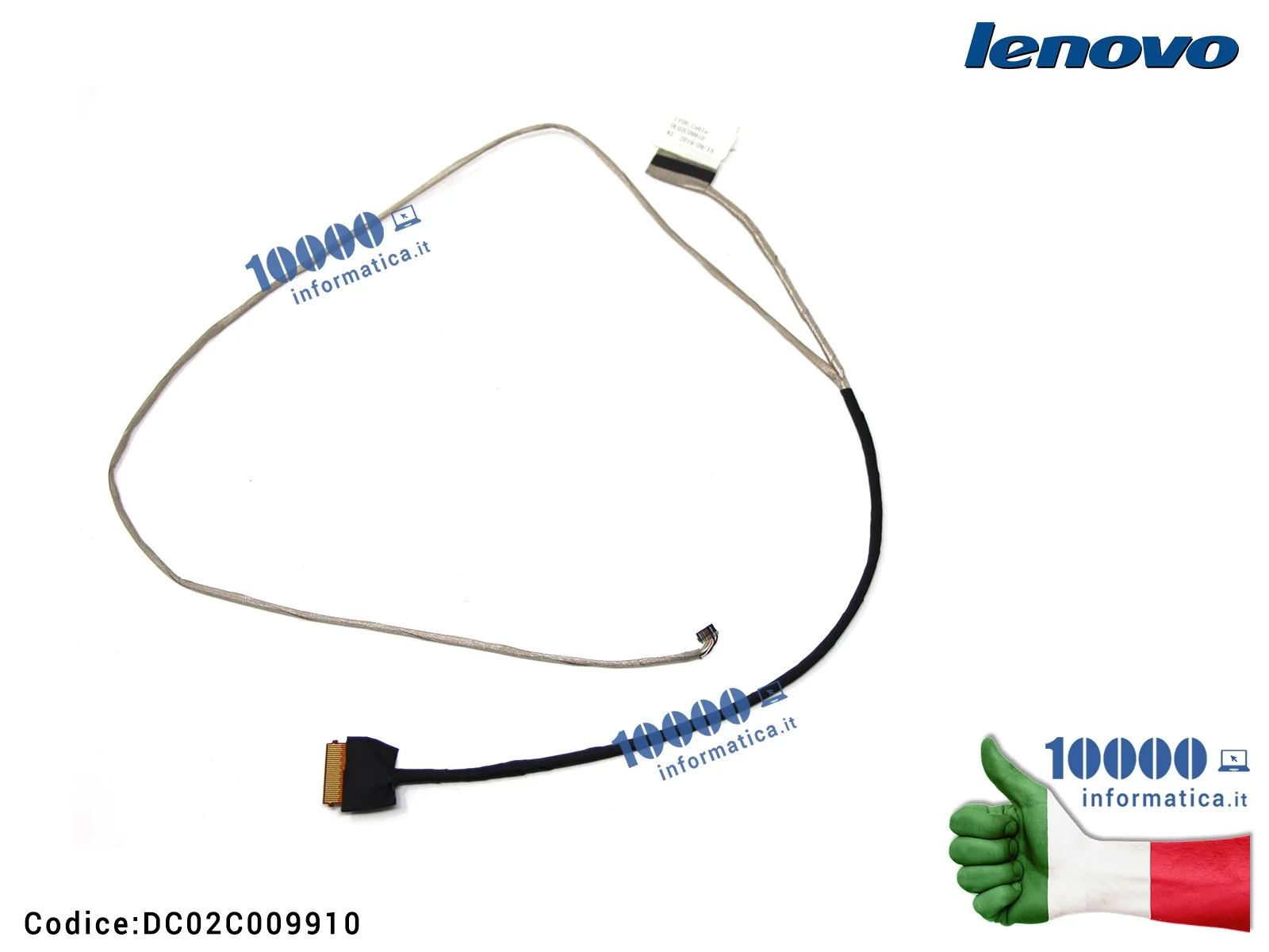 DC02C009910 Cavo Flat LCD LENOVO IdeaPad 110-15IBR 110-15 110-15ACL (30 PIN) DC02C009910 DC02C09910 DC02C009B00