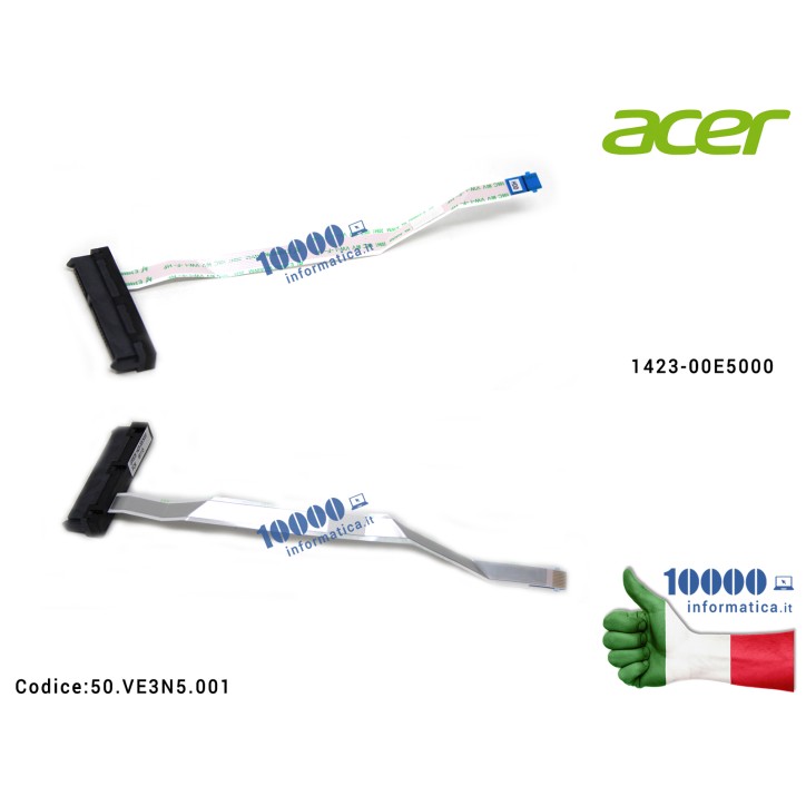 Cavo Hard Disk HDD ACER TravelMate TMP2510-M P2510-M TMP459-G2-M P459-G2 P459-G2-M  TMP459-M 1423-00E5000 50.VE3N5.001 50VE3N500