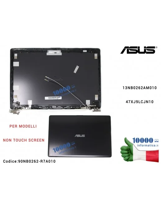 90NB0262-R7A010 Cover LCD [NON TOUCH] ASUS VivoBook S551L S551LA S551LB S551LN K551LB K551L K551LN A551LN 47XJ9LCJN10 13NB026...