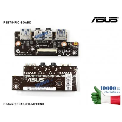 USB Audio Board ASUS P8B75 P8B75-F IO BOARD 3L DP CARD 90PA05E0-M2XBN0