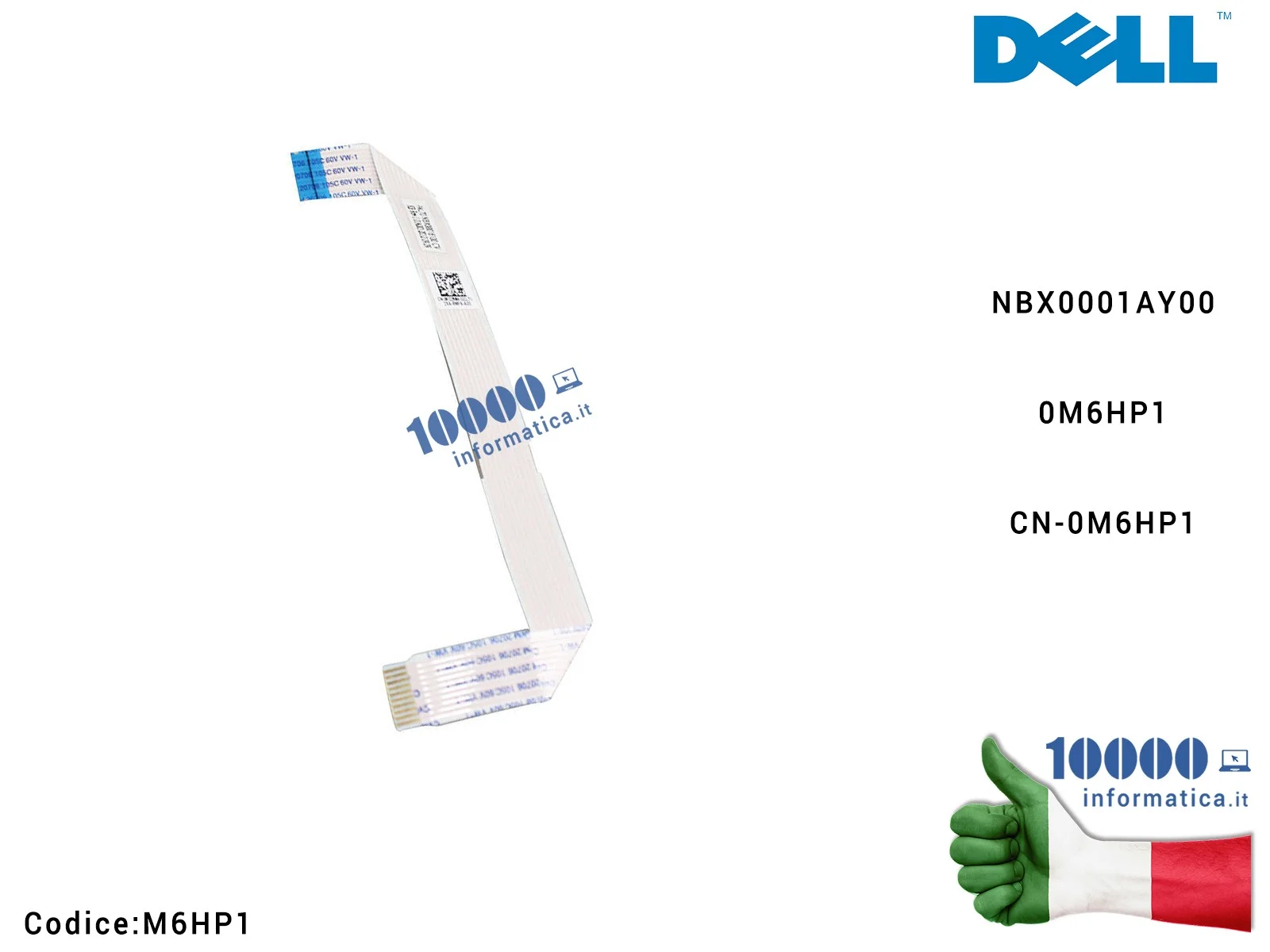 M6HP1 Cavo Tastiera Ribbon Flat DELL Latitude E6540 Precision M2800 NBX0001AY00 0M6HP1 CN-0M6HP1 M6HP1 Cavo Tastiera Ribbon Flat DELL Latitude E6540 Precision M2800 NBX0001AY00 0M6HP1 CN-0M6HP1