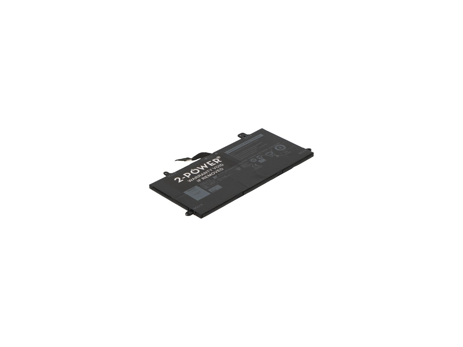 2P-5JT8G 2P-5JT8G Batteria 7.6V 4800mAh Dell Latitude 12 5285 2P-5JT8G 2P-5JT8G Batteria 7.6V 4800mAh Dell Latitude 12 5285