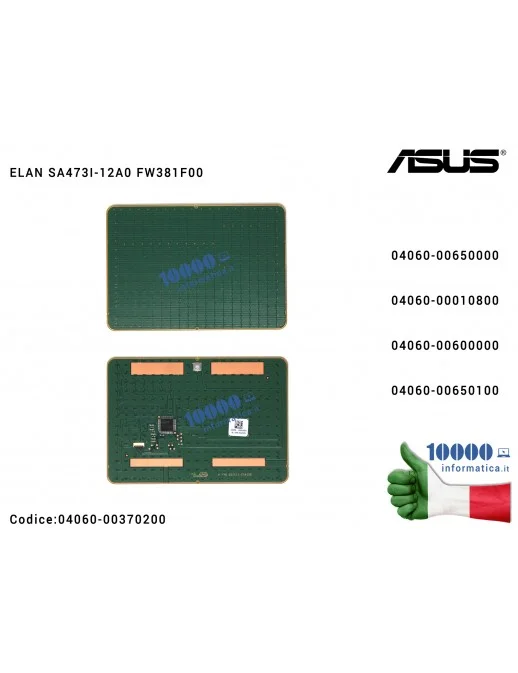 04060-00370200 Touchpad Trackpad Mouse ASUS A555L F555 F555L K555L X554L X555D X555L X555LD X555LN X555U TP5CF11 04060-006500...