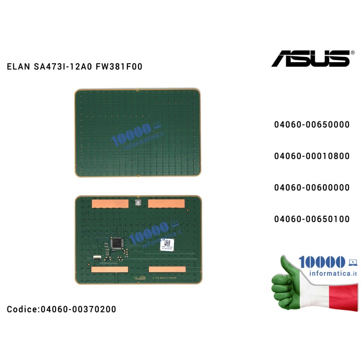 Touchpad Trackpad Mouse ASUS A555L F555 F555L K555L X554L X555D X555L X555LD X555LN X555U TP5CF11 04060-00650000 04060-00010800 