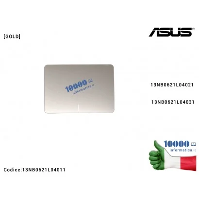 13NB0621L04011 Adesivo Mylar Copertura per Touchpad Mouse [GOLD] ASUS X540 X540L X540LA X540LJ X540S X540SA X540SC F540S F540...