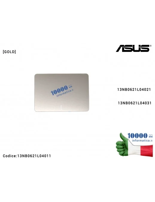 13NB0621L04011 Adesivo Mylar Copertura per Touchpad Mouse [GOLD] ASUS X540 X540L X540LA X540LJ X540S X540SA X540SC F540S F540...