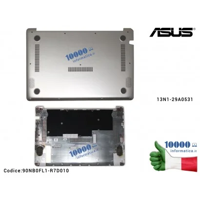 90NB0FL1-R7D010 Bottom Case Cover Lower Inferiore ASUS VivoBook Pro 15 N580V N580VD N580VN N580GD X580V X580VD X580VN X580GD ...