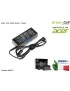 AD01P Alimentatore Green Cell PRO ACER 65W 19V 3,42A [5,5x1,7mm] Compatibile ACER Aspire 1640 4735 5735 6930 7740 Aspire One