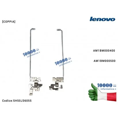 5H50J36055 Cerniere Hinges LENOVO U31-70 E31 E31-40 E31-70 E31-80 (Coppia) Cerniere Hinges Cerniera Hinge LENOVO U31-70 E31 E...