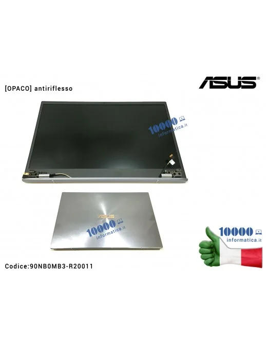 90NB0MB3-R20011 Display Assembly 14'' Cover LCD [OPACO] ASUS ZenBook 14 UX431F UX431FA UX431FN [Utopia Blue] Full-HD 16:9 cor...