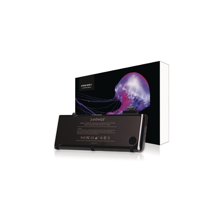 2P-A1322 Batteria 10.95V 6000mAh Replacement Apple A1322