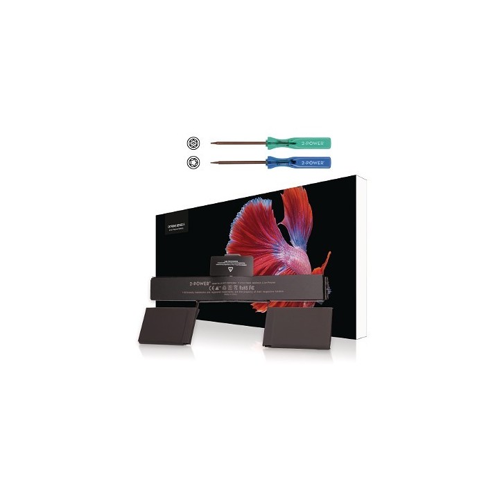 2P-A1437 Batteria 11.21V 6600mAh Replacement Apple A1437