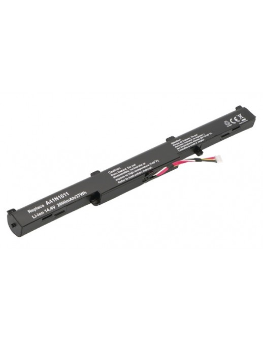 2P-A41N1611 Batteria 14.4V 2600mAh Asus GL553VD
