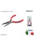 BK-031 Pinza Becchi Lunghi da Taglio BAKU BK-031 Alto Tenore di Carbonio Acciaio Inox (12,5cm) con impugnatura antiscivolo Tw...