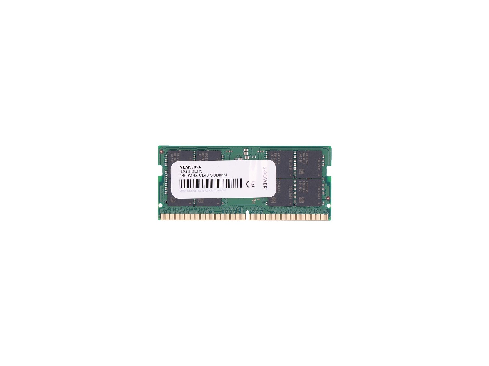 2P-AB949335 2P-AB949335 32GB DDR5 4800MHz CL40 SoDIMM 2P-AB949335 2P-AB949335 32GB DDR5 4800MHz CL40 SoDIMM