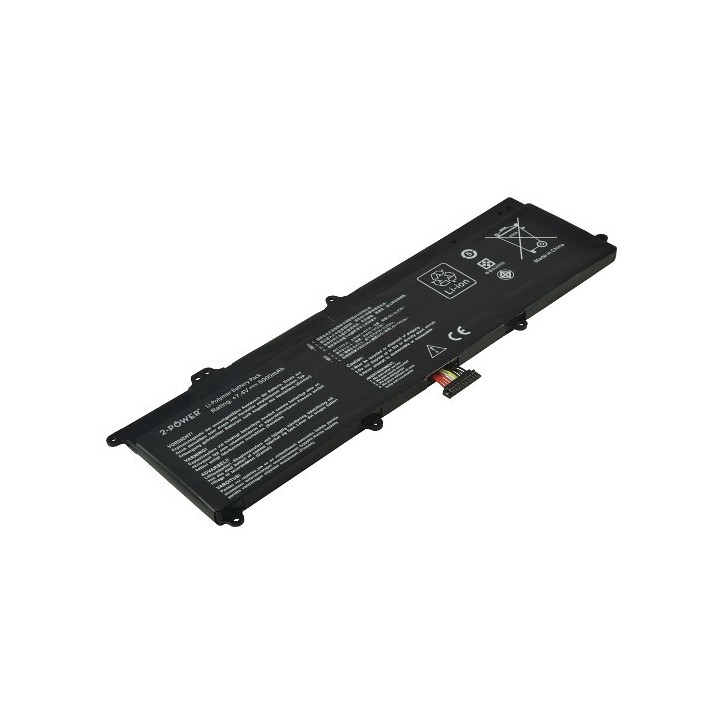 2P-C21-X202 Batteria 7.4V 5000mAh Asus VivoBook X201E