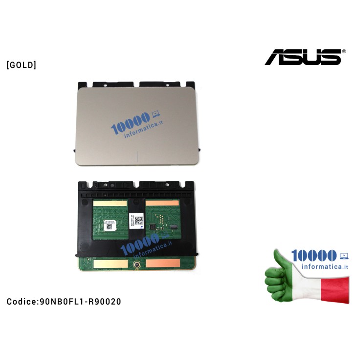 Touchpad Trackpad Mouse [GOLD] ASUS VivoBook Pro 15 N580 N580V N580VD X580 X580V X580VD M580 MX580 NX580 ZenBook UX502 13N1-29A0