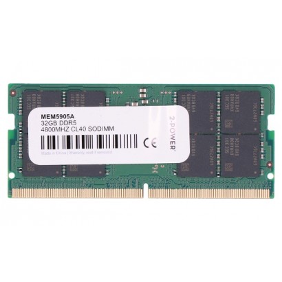 2P-CT32G48C40S5 32GB DDR5 4800MHz CL40 SoDIMM