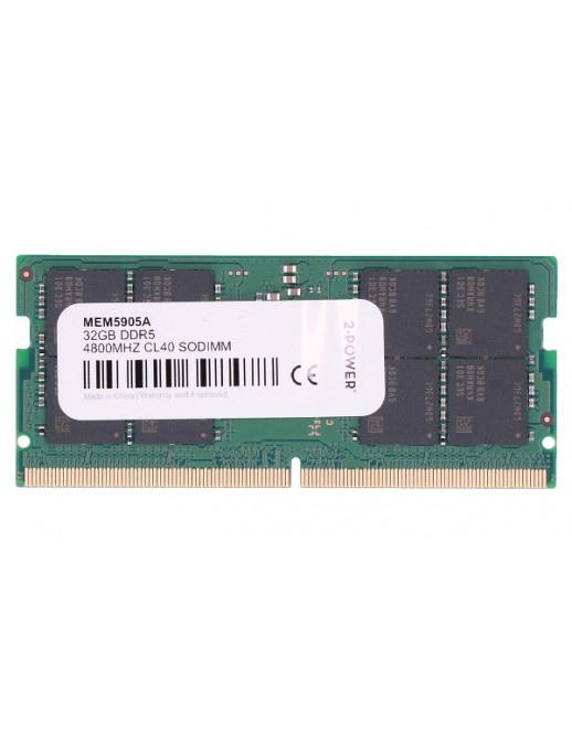 2P-CT32G48C40S5 32GB DDR5 4800MHz CL40 SoDIMM