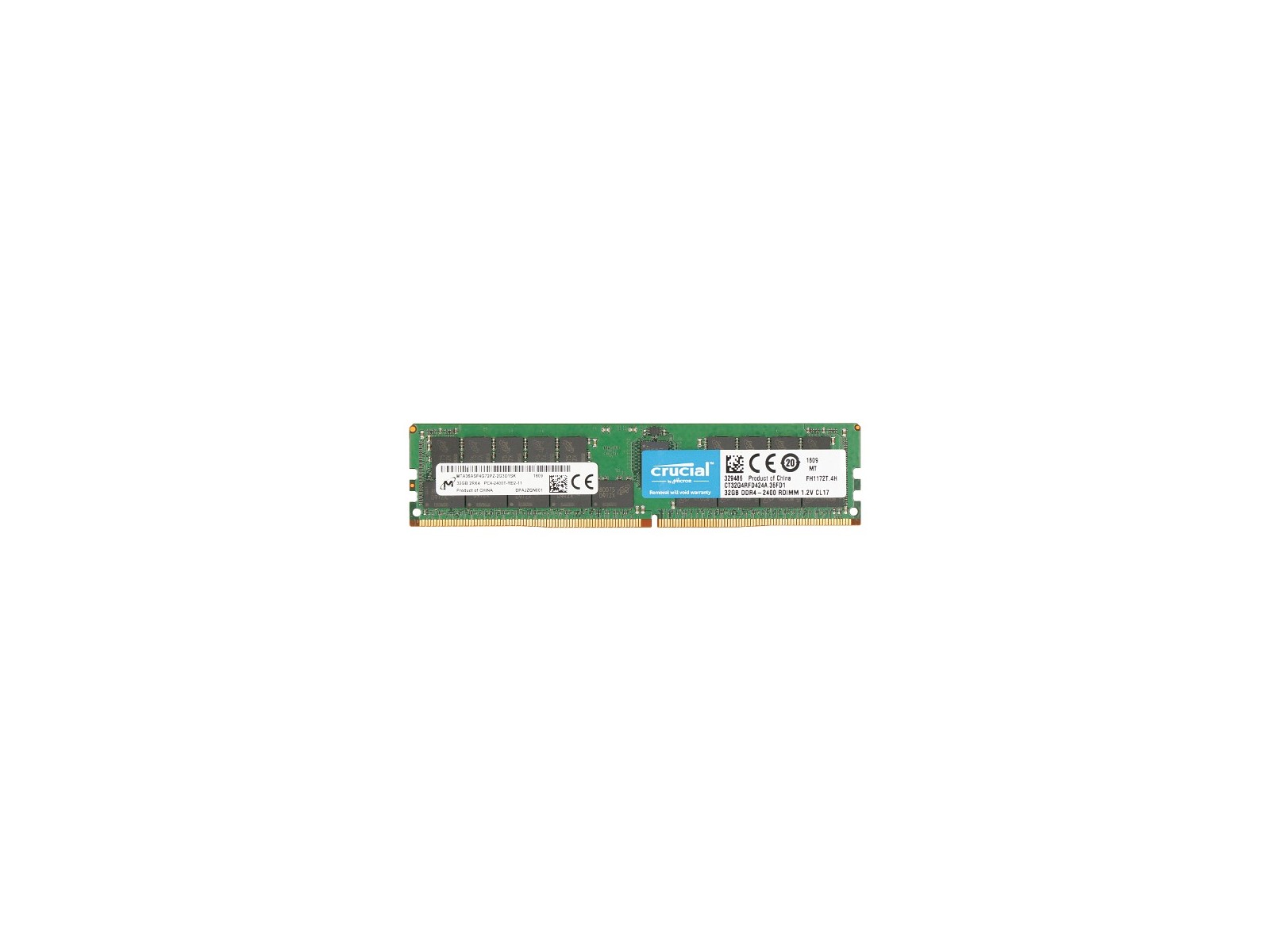 2P-CT32G4RFD424A 2P-CT32G4RFD424A 32GB DDR4 2400MHZ ECC RDIMM (2Rx4) 2P-CT32G4RFD424A 2P-CT32G4RFD424A 32GB DDR4 2400MHZ ECC RDIMM (2Rx4)