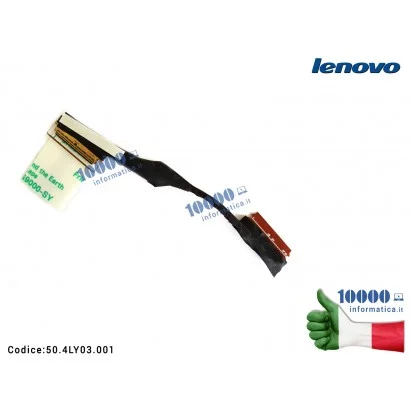 50.4LY03.001 Cavo Flat LCD LENOVO X1C X1 Carbon2 30Pin Modello Touch 50.4LY03.001