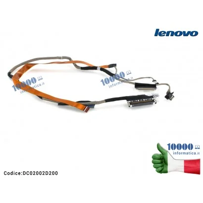 Cavo Flat LCD LENOVO Yoga 710 710-14 710-15 710-14IKB 710-14ISK 30Pin DC02002D200