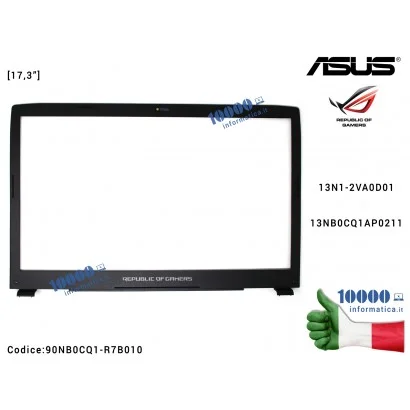 90NB0CQ1-R7B010 Cornice Display Bezel LCD ASUS ROG Strix GL702V GL702VI GL702VM GL702VS GL702VT GL702Z GL702ZC 13N1-2VA0D01 1...