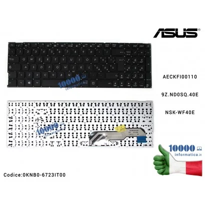 0KNB0-6723IT00 Tastiera Italiana ASUS VivoBook Max X541 F541S X541U X541UV X541UA X541N X541NA X541N P541U P541UA [NO FRAME] ...
