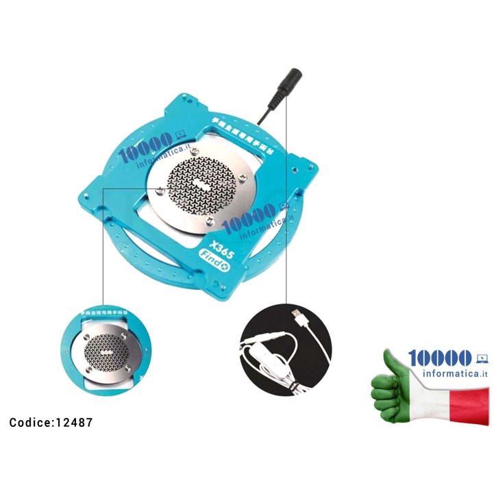 Piastra PCB FindX X365 360° Base Rotante con raffreddamento Supporto schede madri iPhone per riparazioni saldature