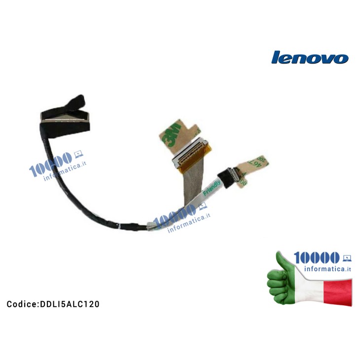 Cavo Flat LCD LENOVO ThinkPad Yoga 11E 30Pin Modello Touch DDLI5ALC120 00HT938