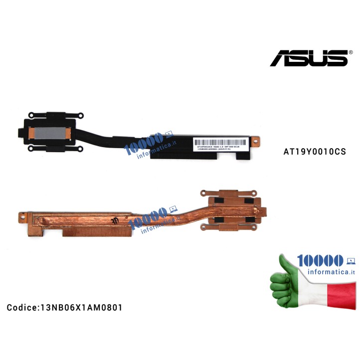 Dissipatore Heatsink CPU ASUS ZenBook UX305 UX305F UX305FA AT19Y0010CS